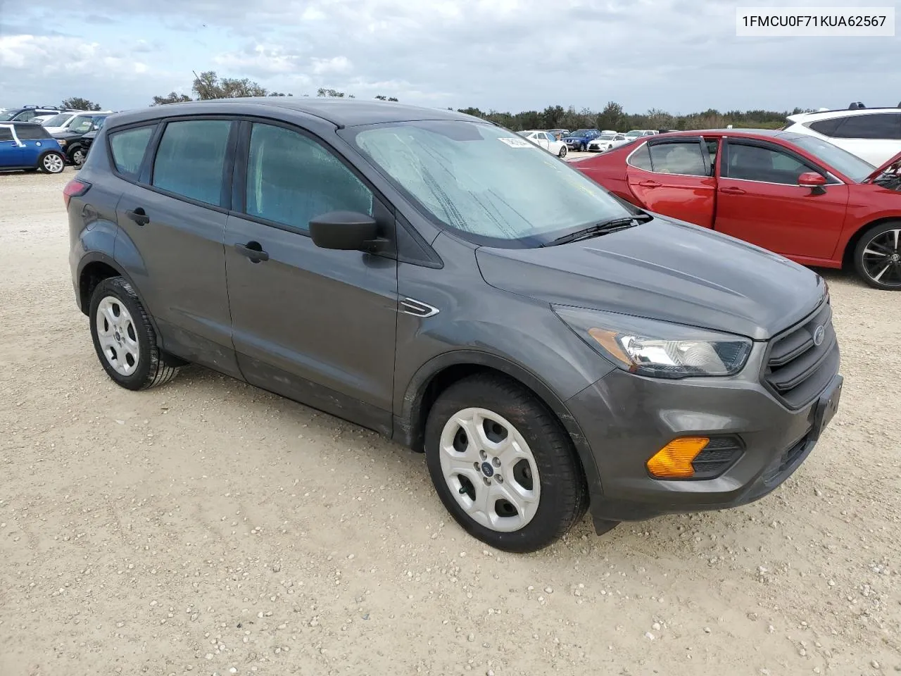 2019 Ford Escape S VIN: 1FMCU0F71KUA62567 Lot: 74618944