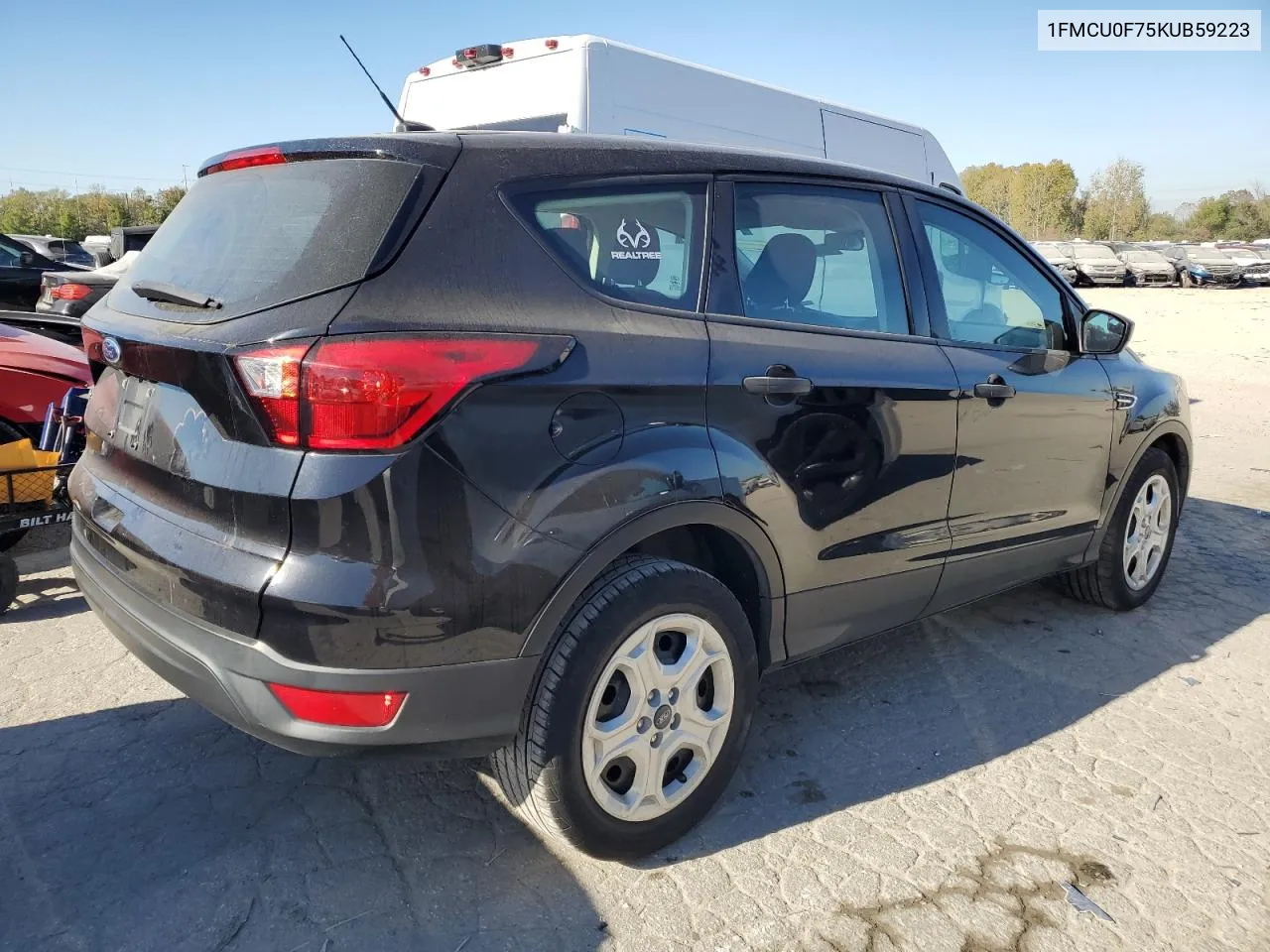 2019 Ford Escape S VIN: 1FMCU0F75KUB59223 Lot: 74836874