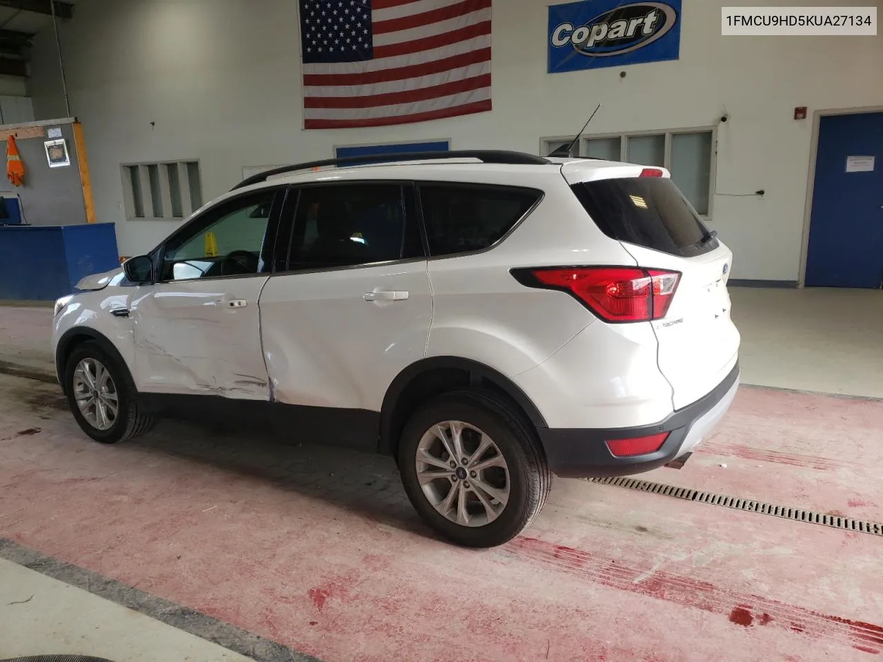 2019 Ford Escape Sel VIN: 1FMCU9HD5KUA27134 Lot: 74955094