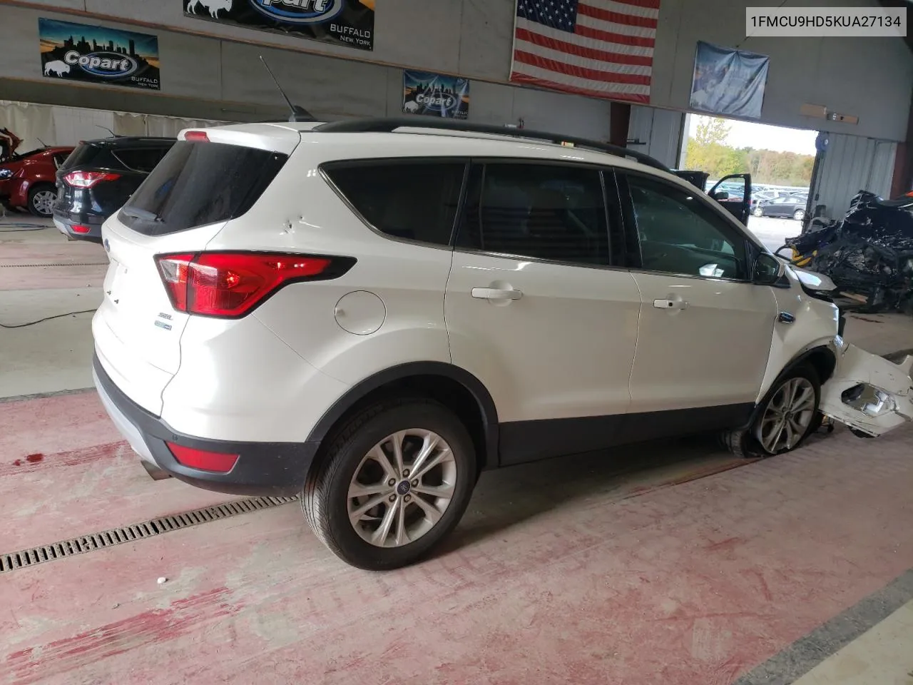 2019 Ford Escape Sel VIN: 1FMCU9HD5KUA27134 Lot: 74955094