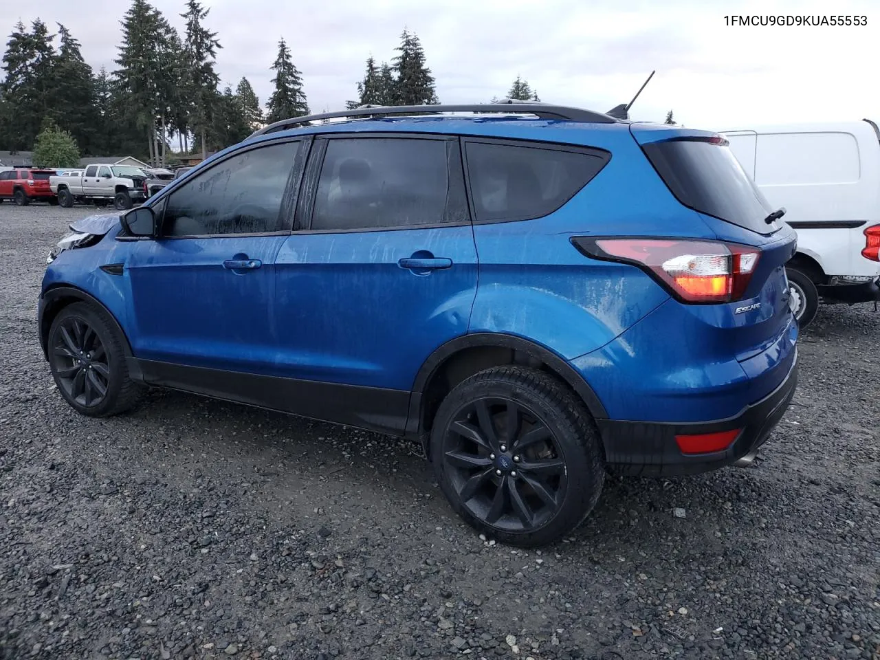 2019 Ford Escape Se VIN: 1FMCU9GD9KUA55553 Lot: 74968194