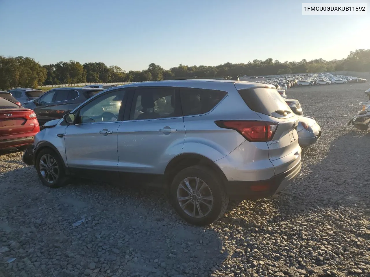 2019 Ford Escape Se VIN: 1FMCU0GDXKUB11592 Lot: 74999794