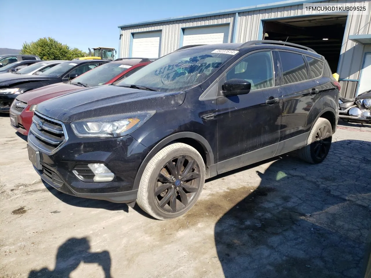 2019 Ford Escape Se VIN: 1FMCU9GD1KUB09525 Lot: 75237614