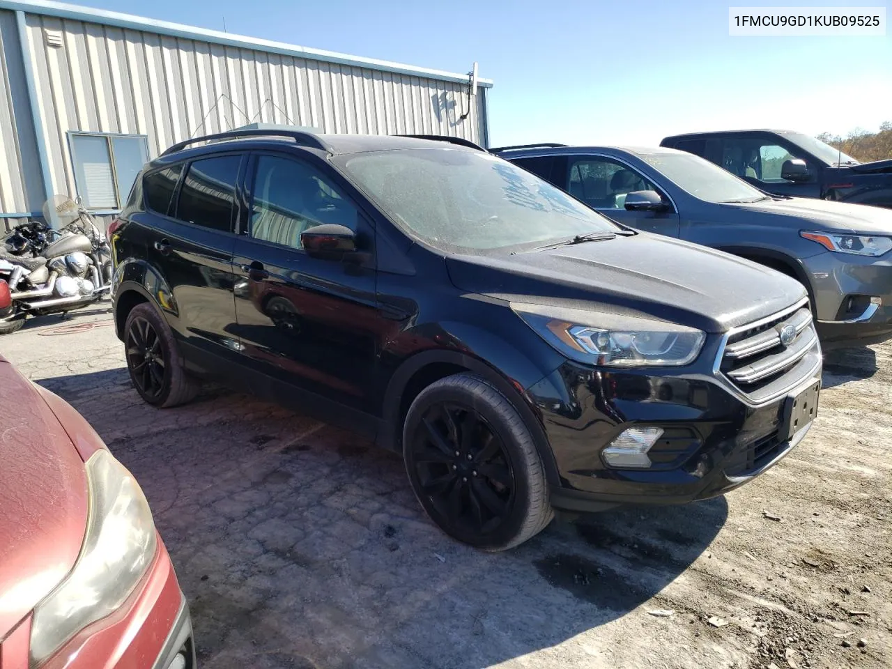 2019 Ford Escape Se VIN: 1FMCU9GD1KUB09525 Lot: 75237614