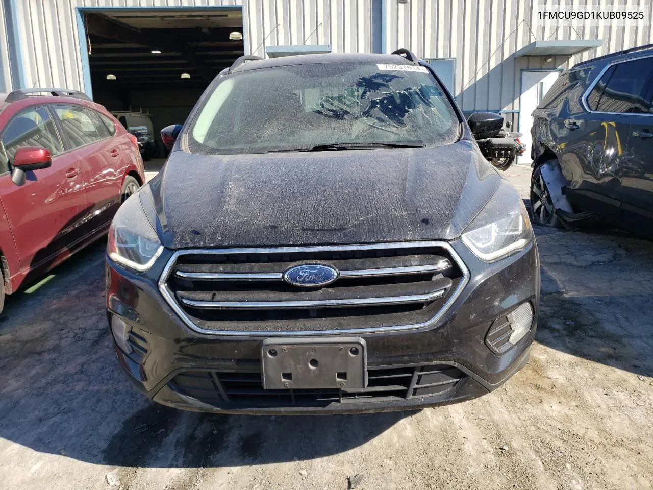 2019 Ford Escape Se VIN: 1FMCU9GD1KUB09525 Lot: 75237614