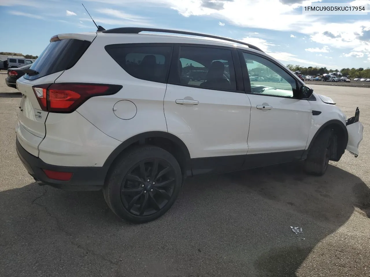 2019 Ford Escape Se VIN: 1FMCU9GD5KUC17954 Lot: 75237854