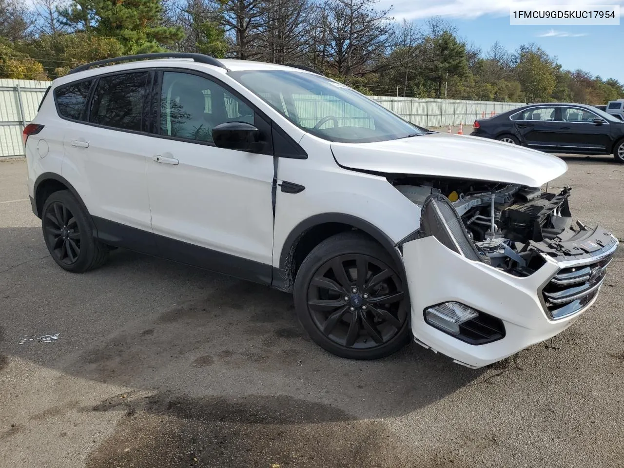 2019 Ford Escape Se VIN: 1FMCU9GD5KUC17954 Lot: 75237854