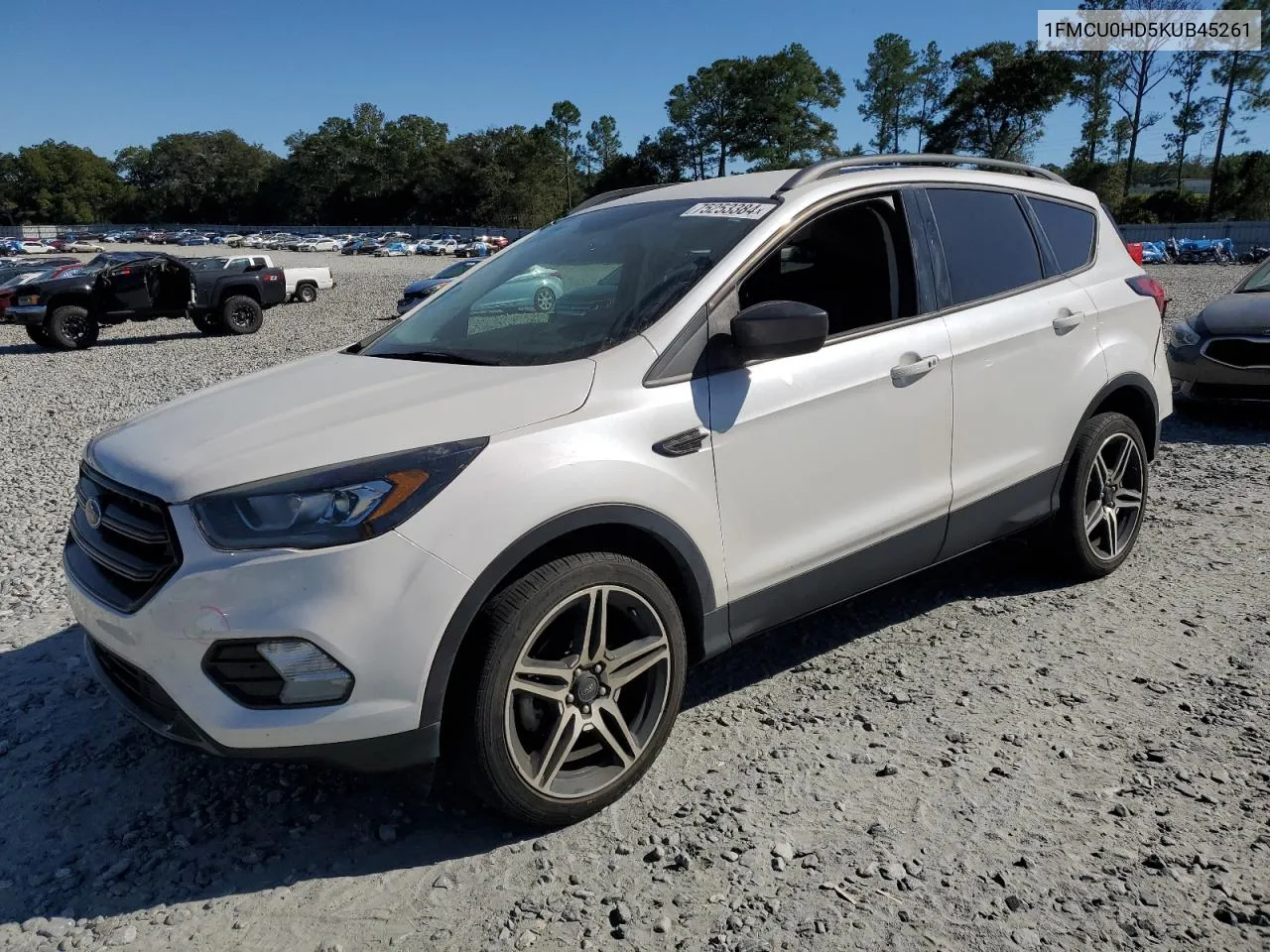 2019 Ford Escape Sel VIN: 1FMCU0HD5KUB45261 Lot: 75253384