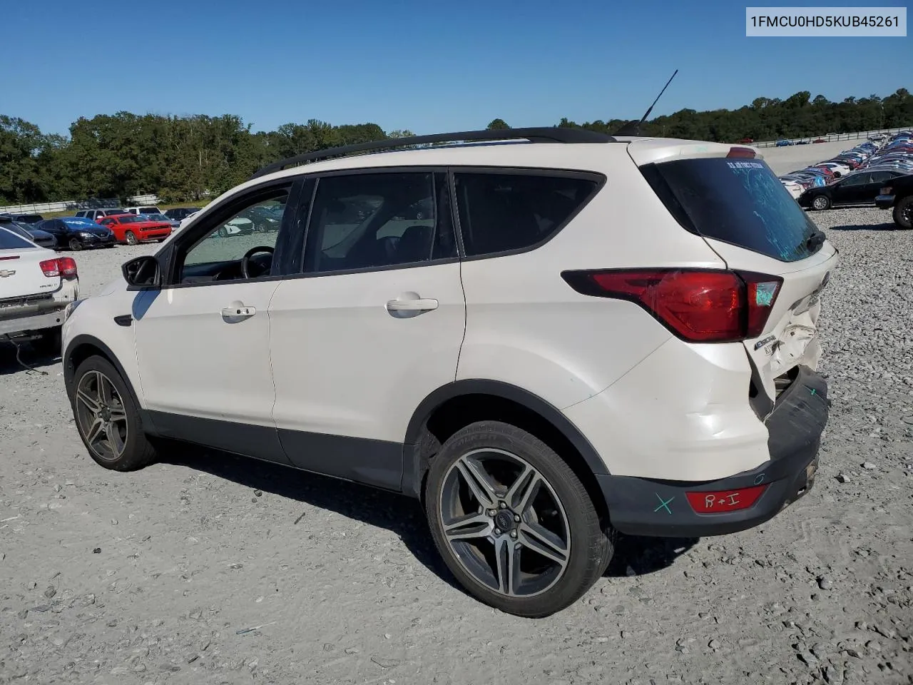 2019 Ford Escape Sel VIN: 1FMCU0HD5KUB45261 Lot: 75253384