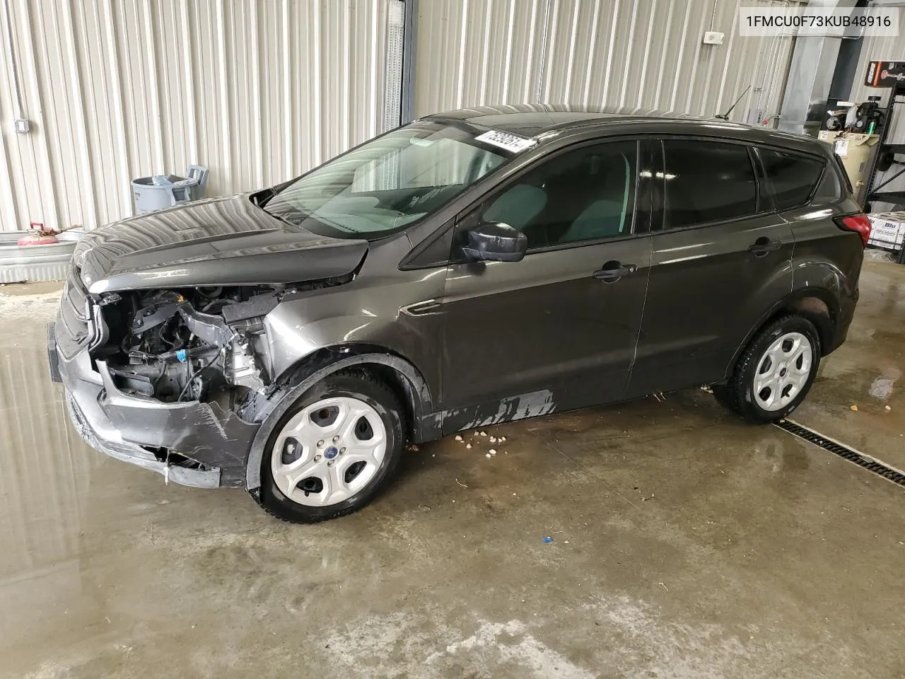 2019 Ford Escape S VIN: 1FMCU0F73KUB48916 Lot: 75292614