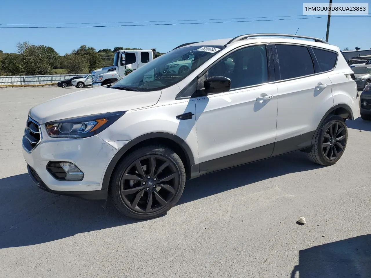 2019 Ford Escape Se VIN: 1FMCU0GD8KUA23883 Lot: 75388454