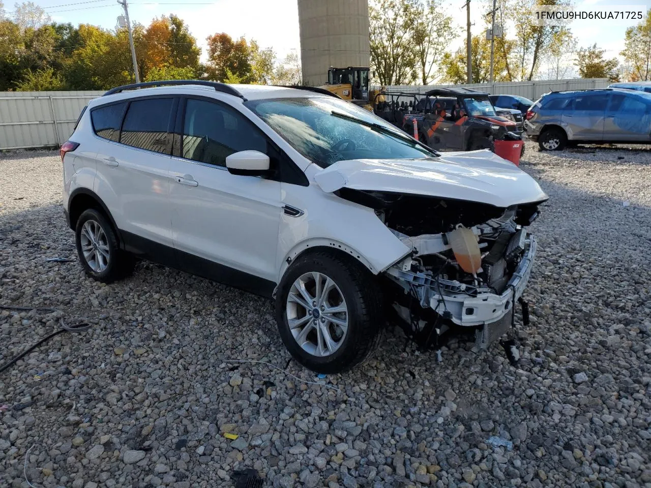 2019 Ford Escape Sel VIN: 1FMCU9HD6KUA71725 Lot: 75485734