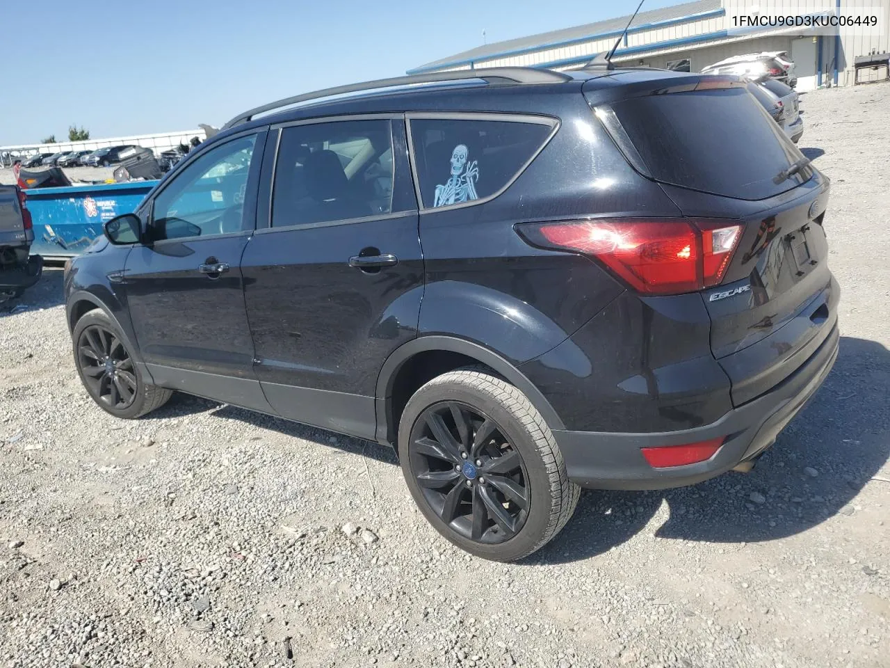 2019 Ford Escape Se VIN: 1FMCU9GD3KUC06449 Lot: 75496084