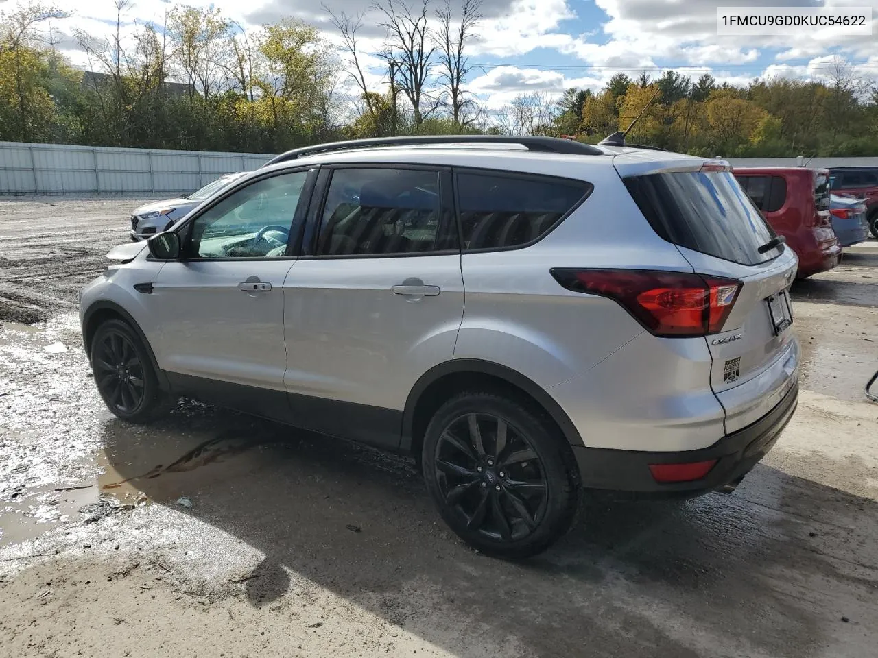 2019 Ford Escape Se VIN: 1FMCU9GD0KUC54622 Lot: 75627264