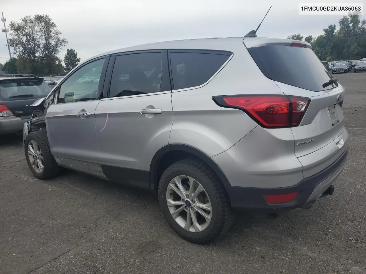 2019 Ford Escape Se VIN: 1FMCU0GD2KUA36063 Lot: 75757794