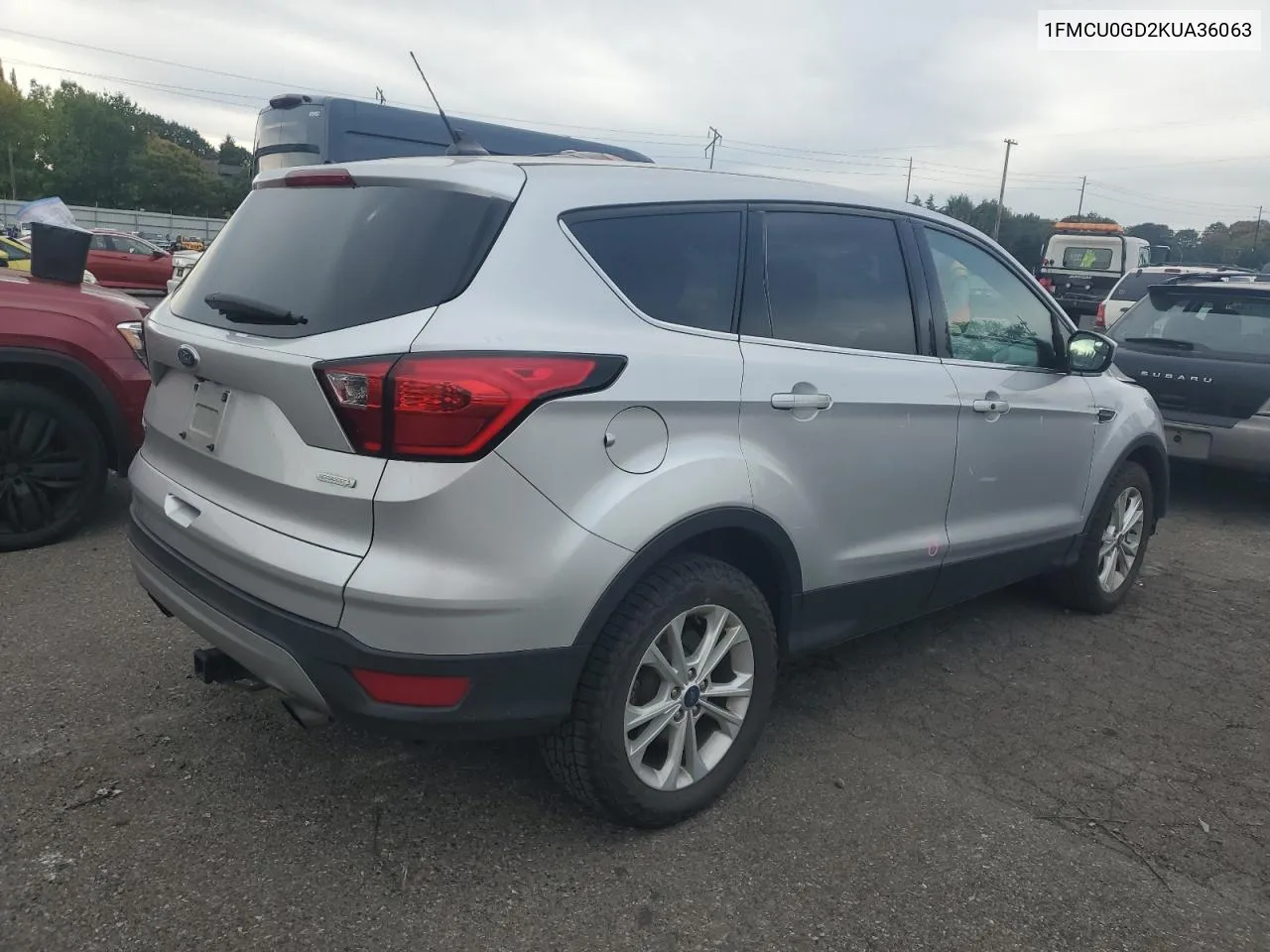 2019 Ford Escape Se VIN: 1FMCU0GD2KUA36063 Lot: 75757794