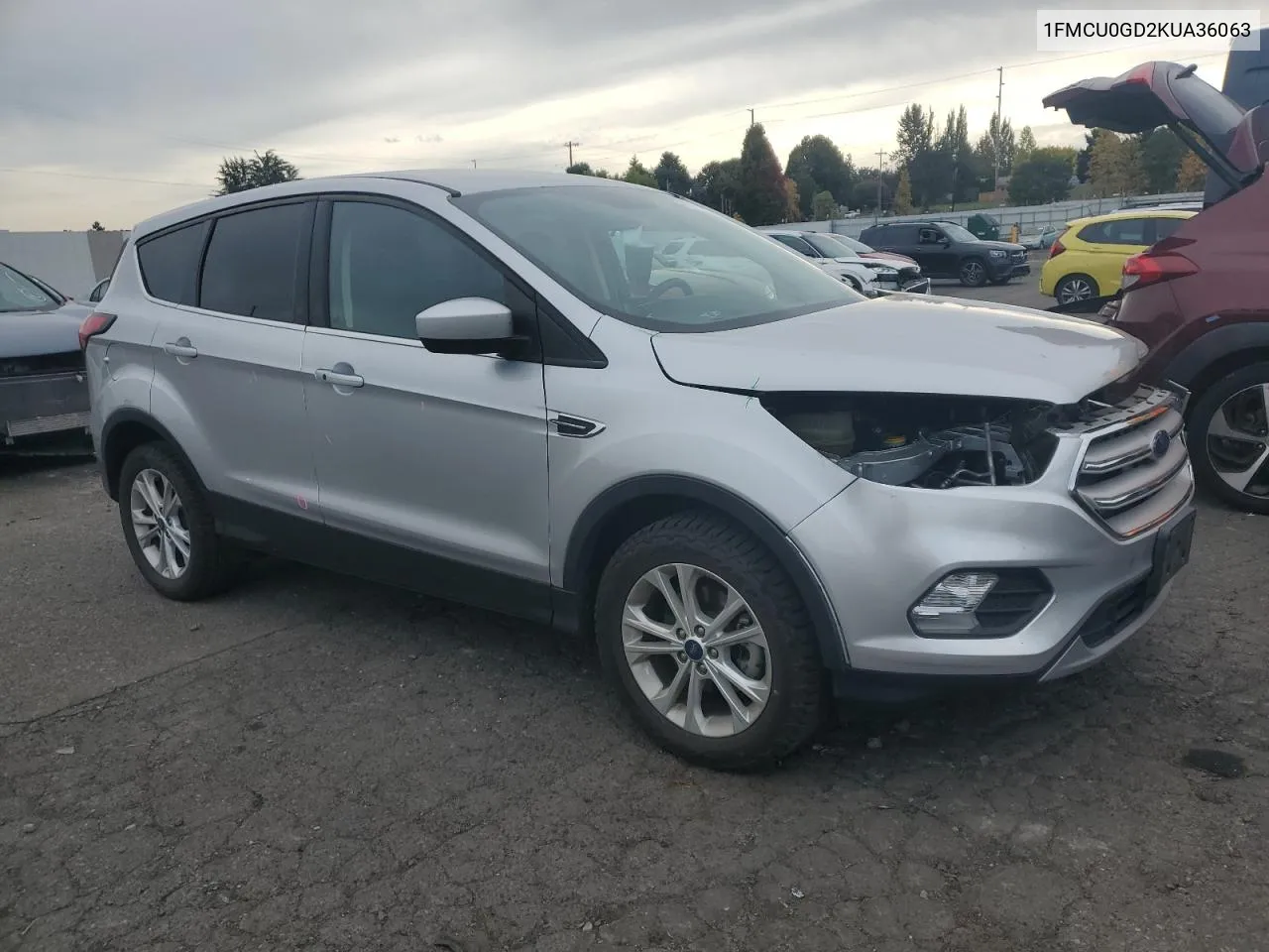 2019 Ford Escape Se VIN: 1FMCU0GD2KUA36063 Lot: 75757794