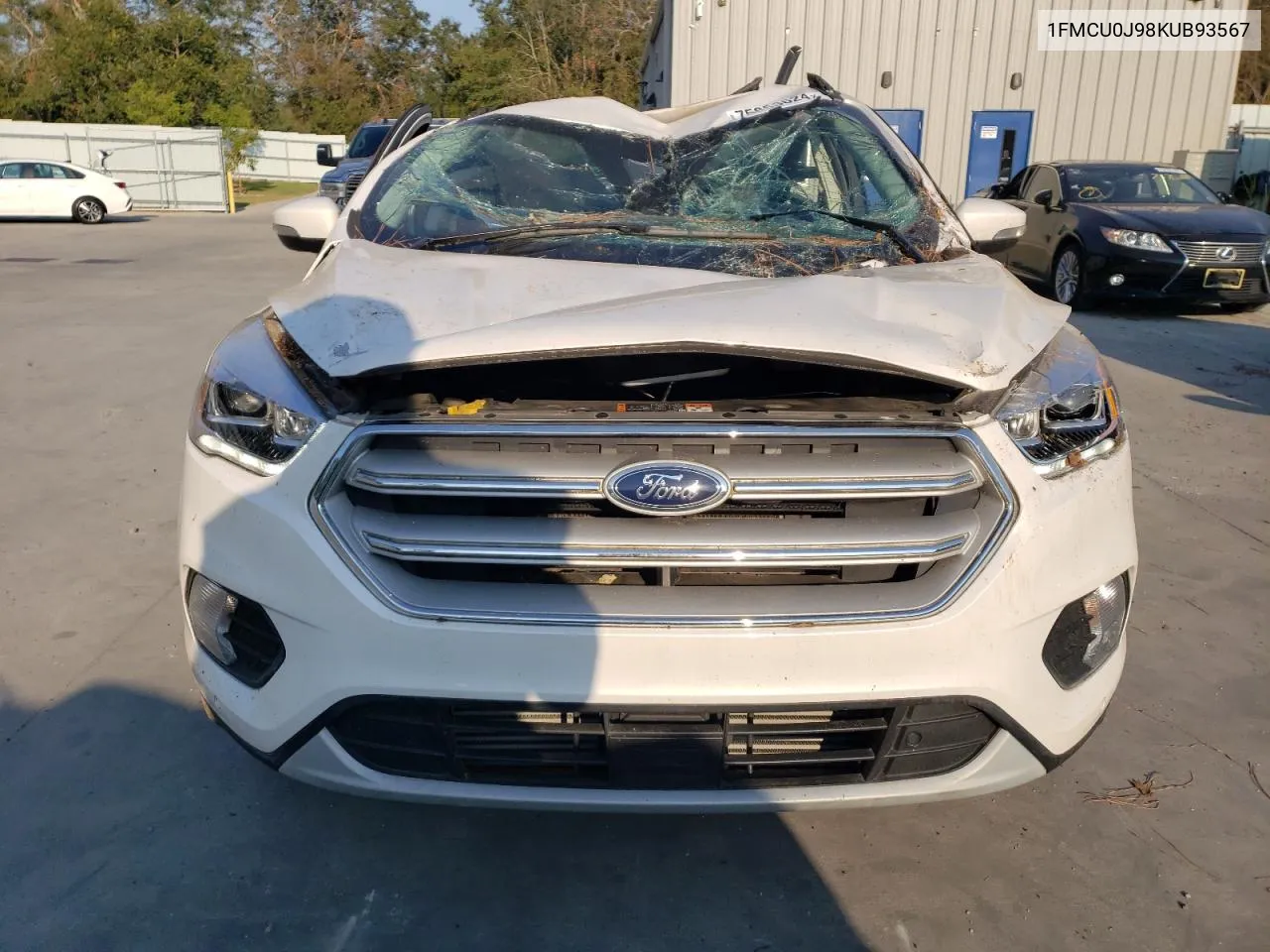 2019 Ford Escape Titanium VIN: 1FMCU0J98KUB93567 Lot: 75853624