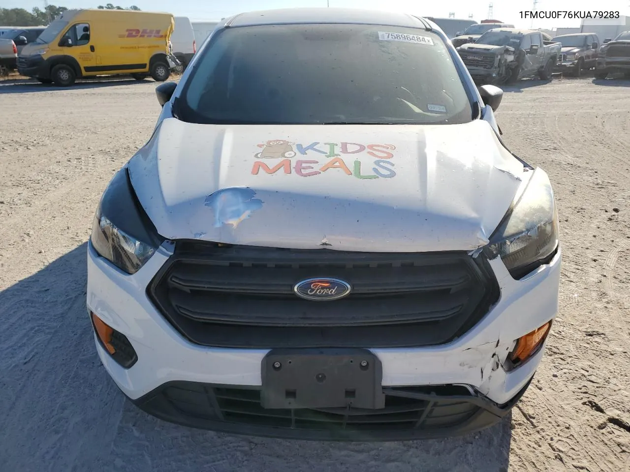 2019 Ford Escape S VIN: 1FMCU0F76KUA79283 Lot: 75896484