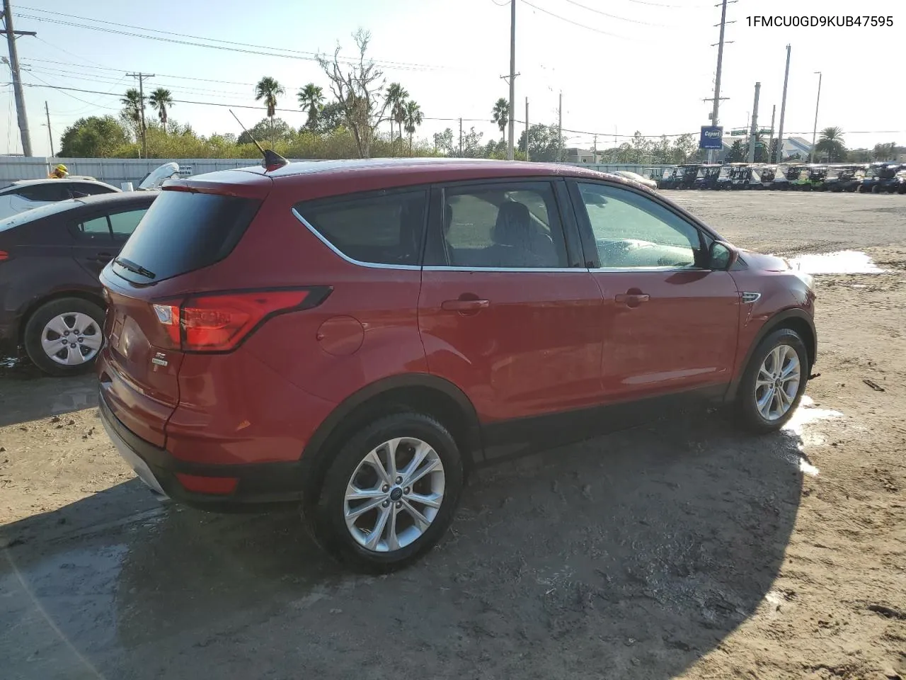 2019 Ford Escape Se VIN: 1FMCU0GD9KUB47595 Lot: 75897324