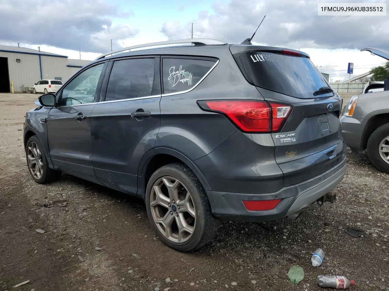 2019 Ford Escape Titanium VIN: 1FMCU9J96KUB35512 Lot: 75980984