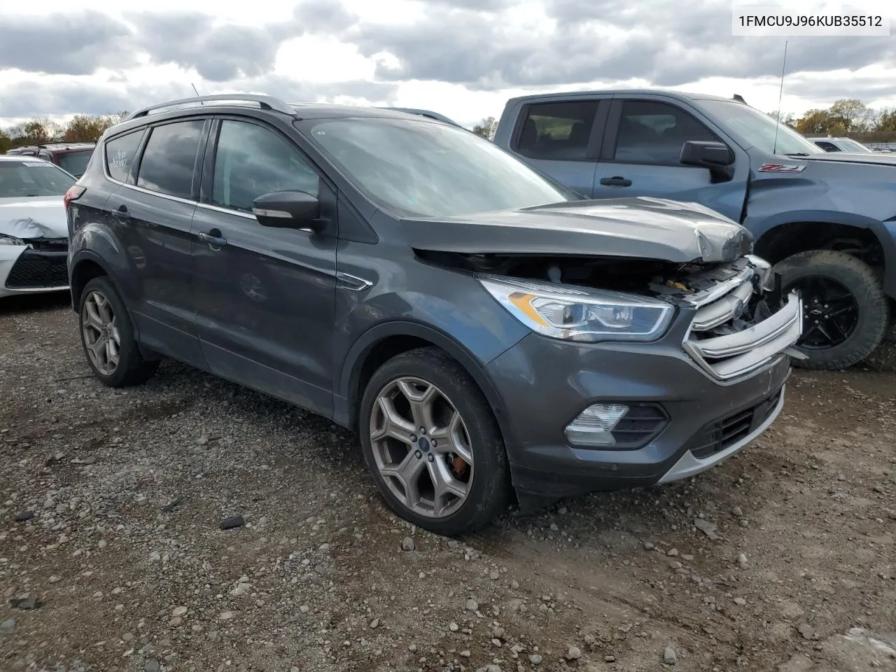 2019 Ford Escape Titanium VIN: 1FMCU9J96KUB35512 Lot: 75980984