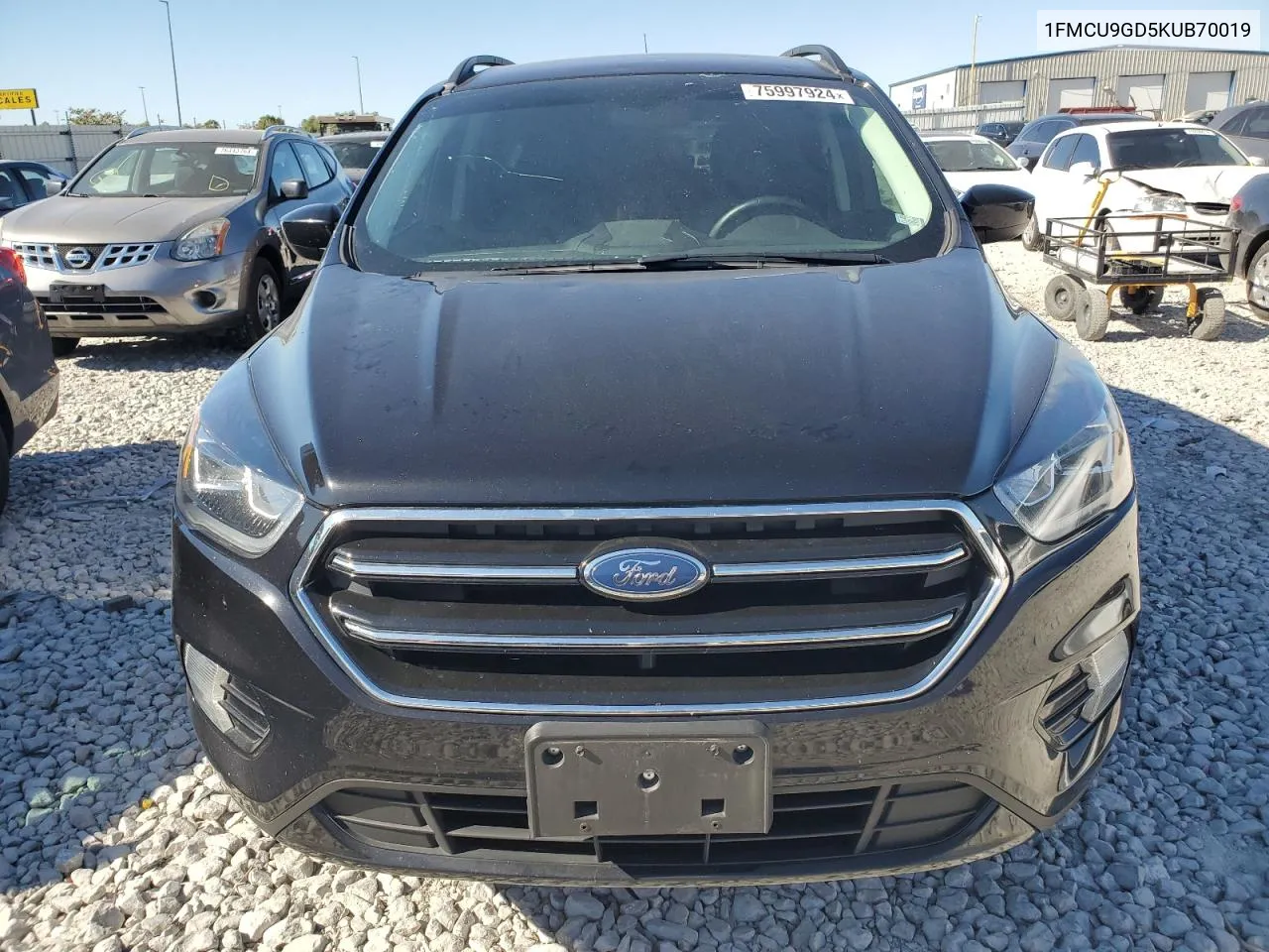 2019 Ford Escape Se VIN: 1FMCU9GD5KUB70019 Lot: 75997924