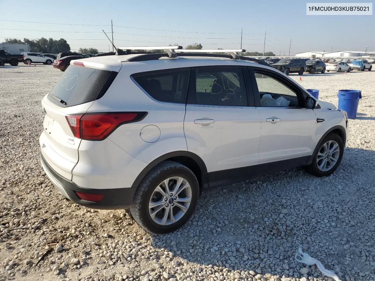 2019 Ford Escape Sel VIN: 1FMCU0HD3KUB75021 Lot: 76114624