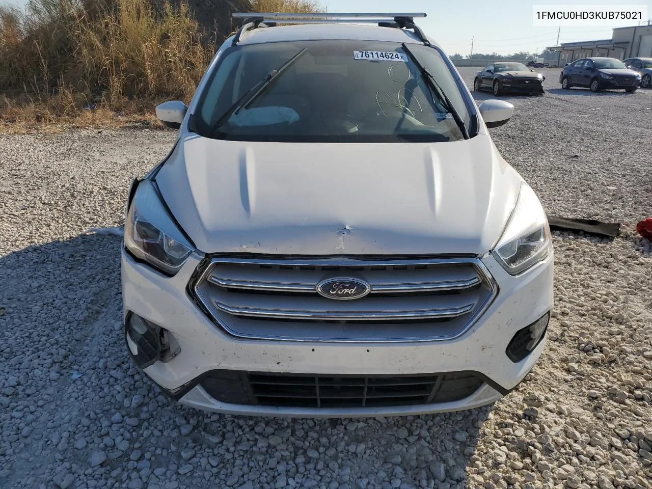 2019 Ford Escape Sel VIN: 1FMCU0HD3KUB75021 Lot: 76114624