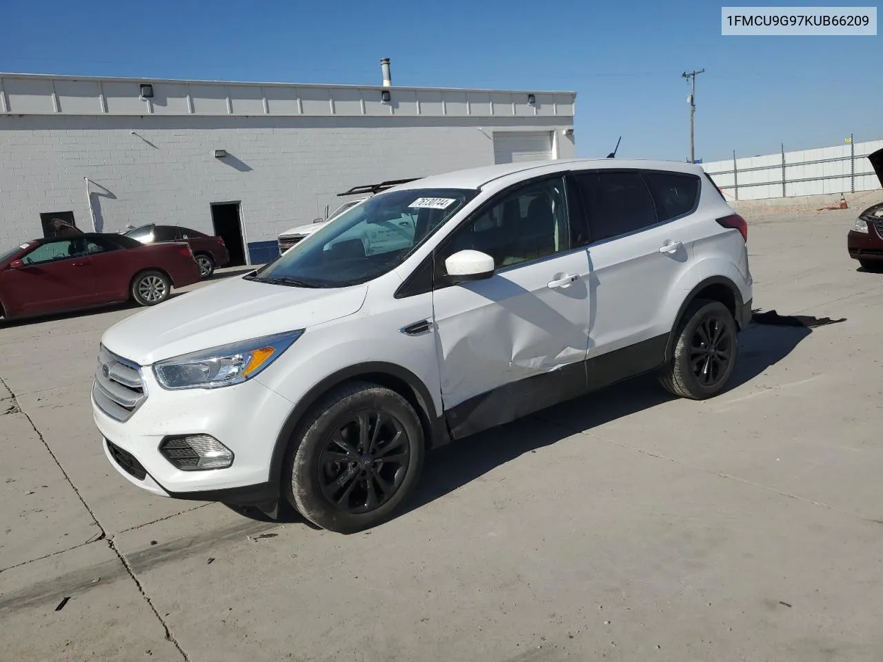 2019 Ford Escape Se VIN: 1FMCU9G97KUB66209 Lot: 76130744