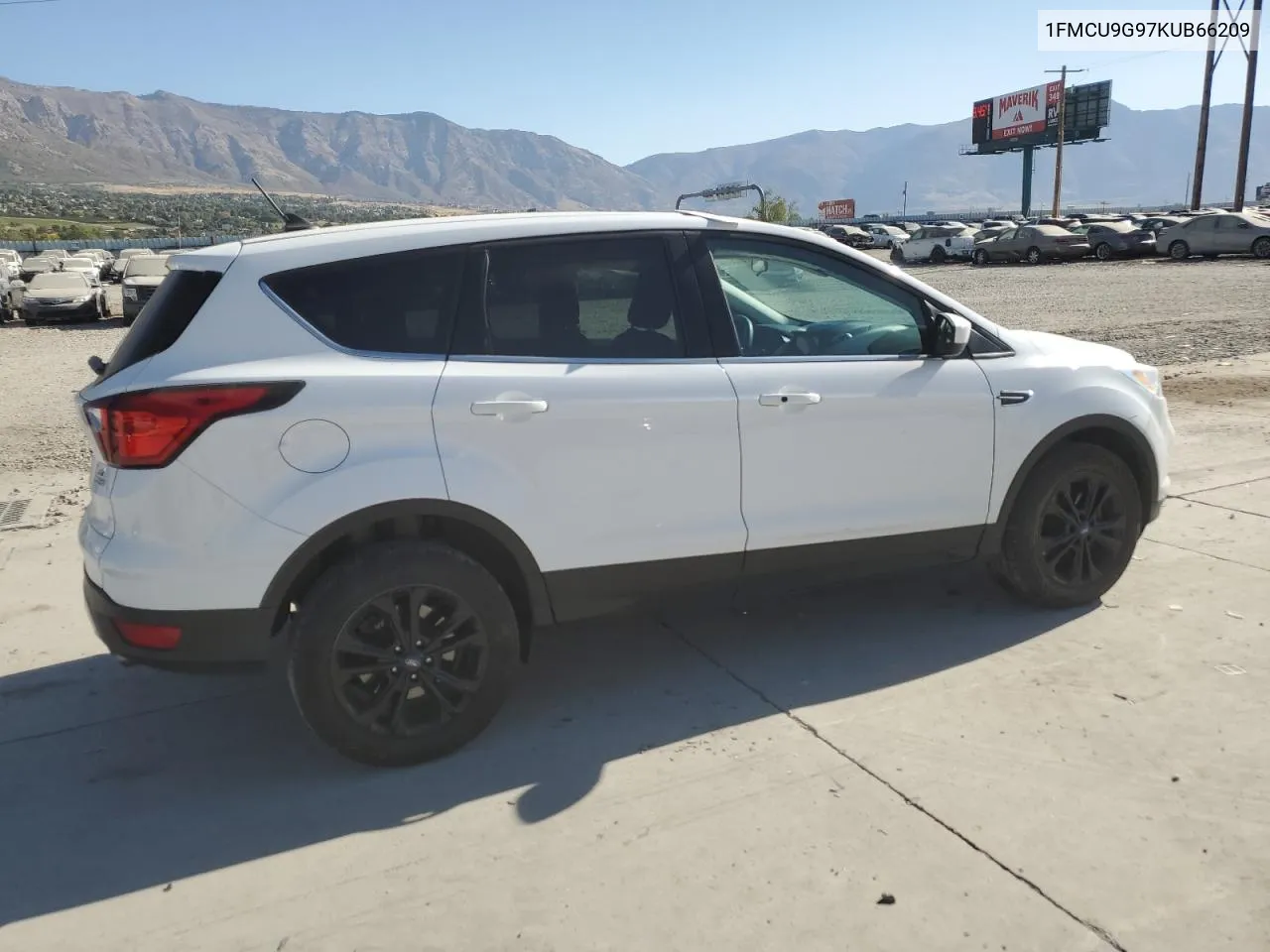 2019 Ford Escape Se VIN: 1FMCU9G97KUB66209 Lot: 76130744