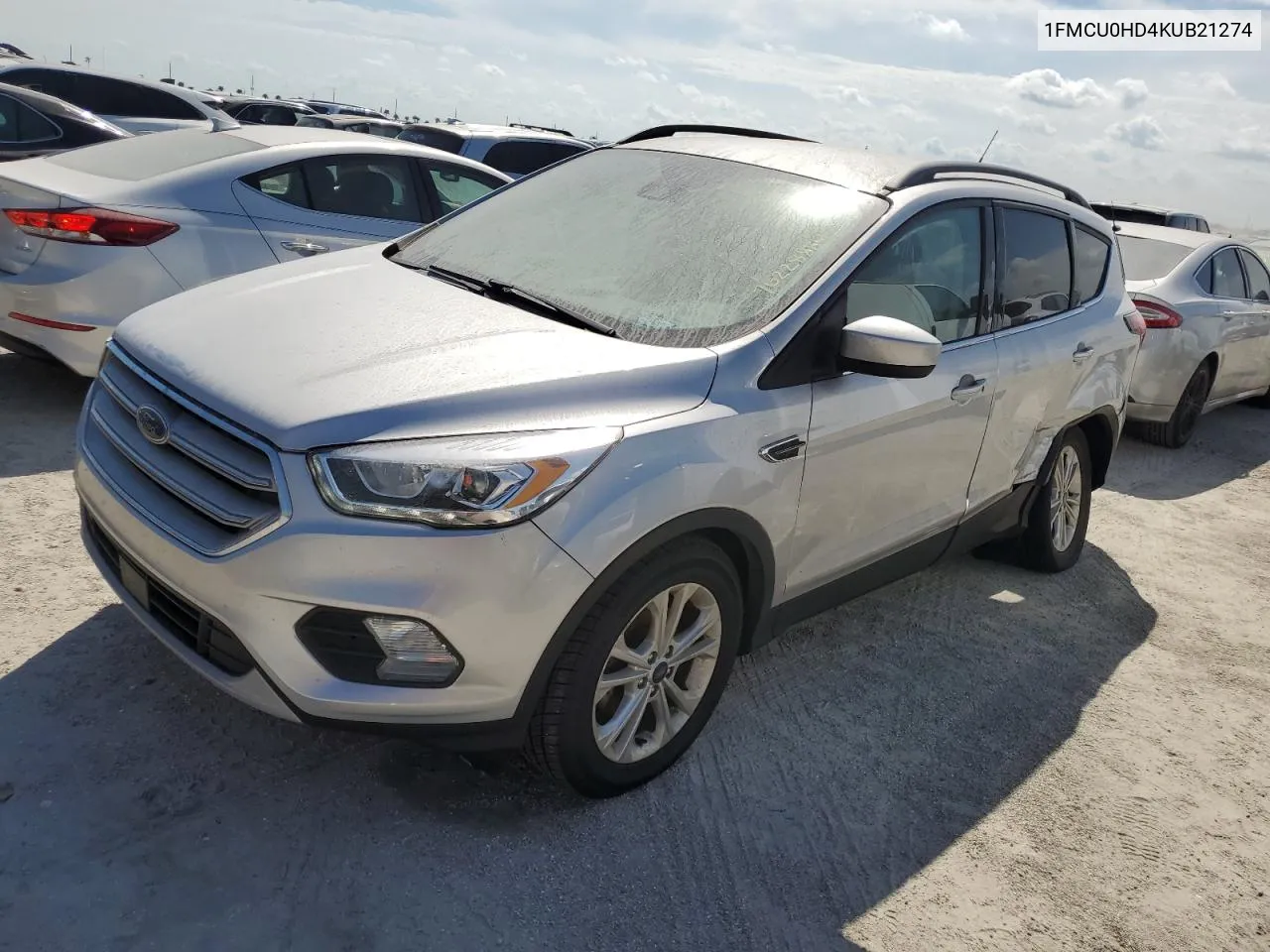 2019 Ford Escape Sel VIN: 1FMCU0HD4KUB21274 Lot: 76228884