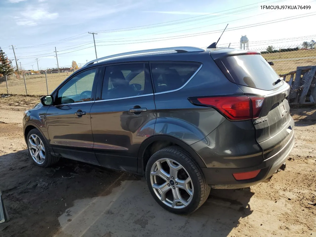 2019 Ford Escape Titanium VIN: 1FMCU9J97KUA76499 Lot: 76236764