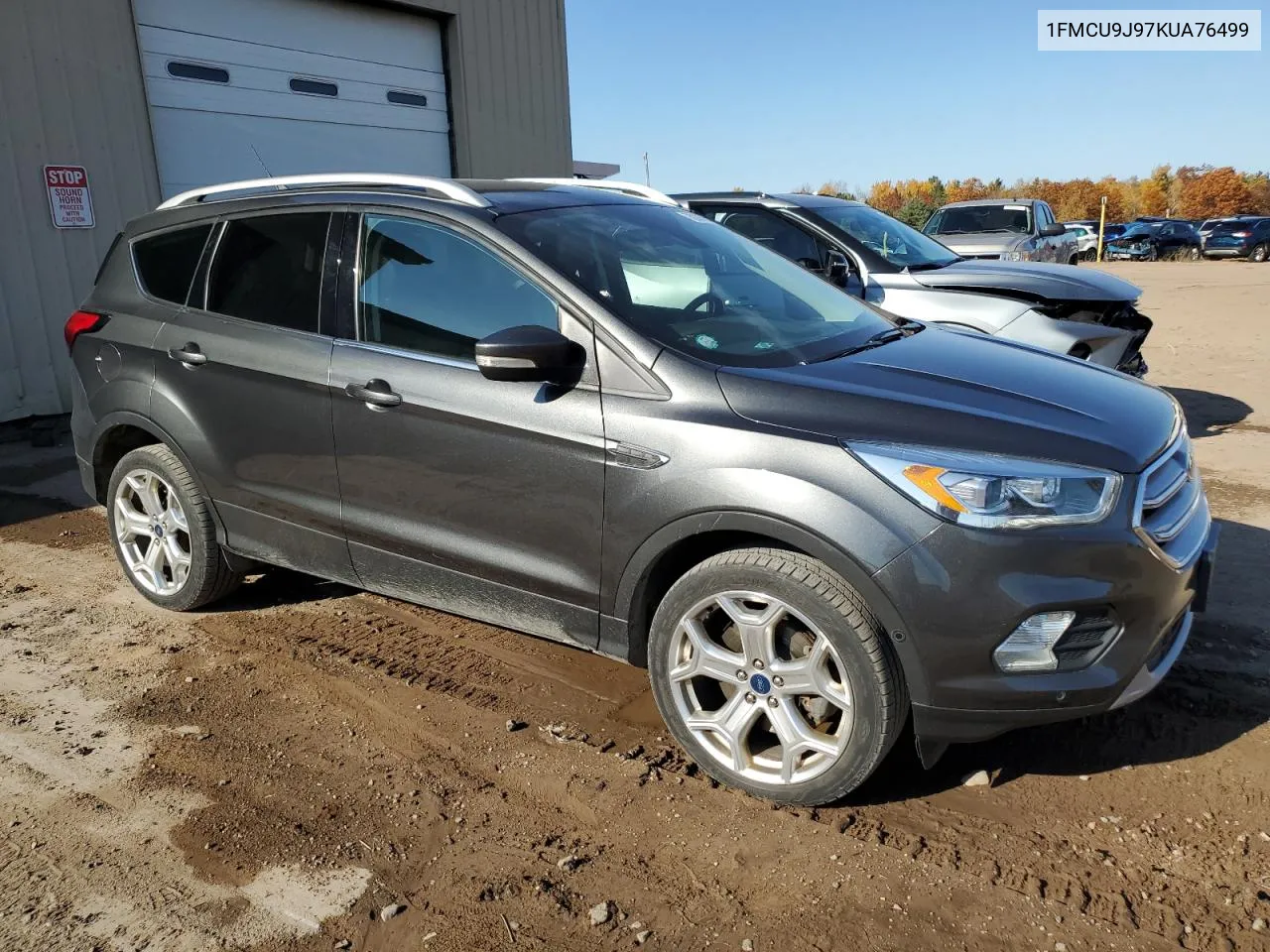 2019 Ford Escape Titanium VIN: 1FMCU9J97KUA76499 Lot: 76236764