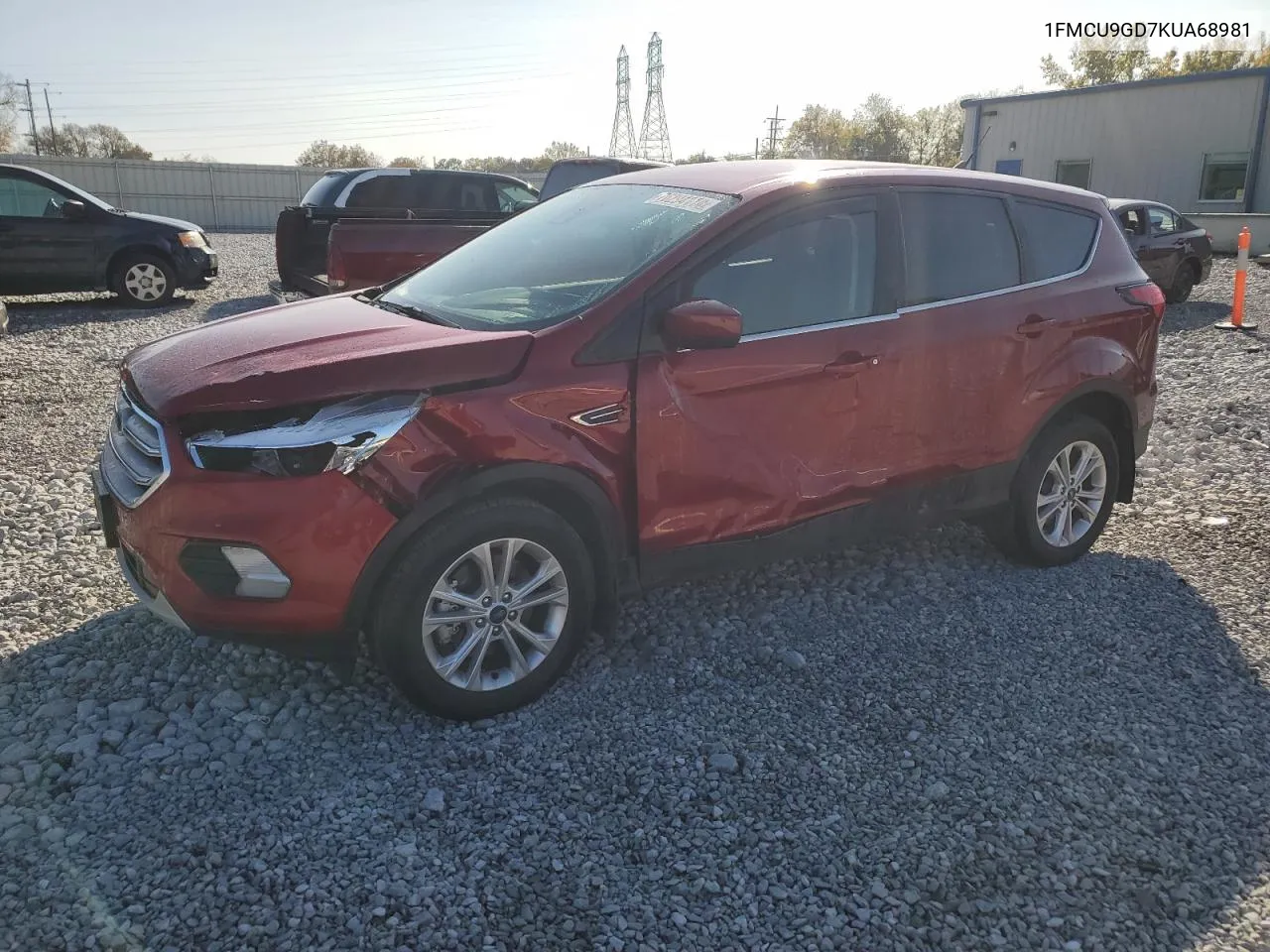 2019 Ford Escape Se VIN: 1FMCU9GD7KUA68981 Lot: 76294114