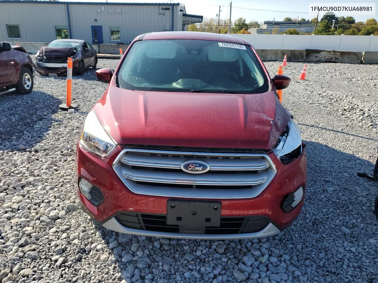 2019 Ford Escape Se VIN: 1FMCU9GD7KUA68981 Lot: 76294114