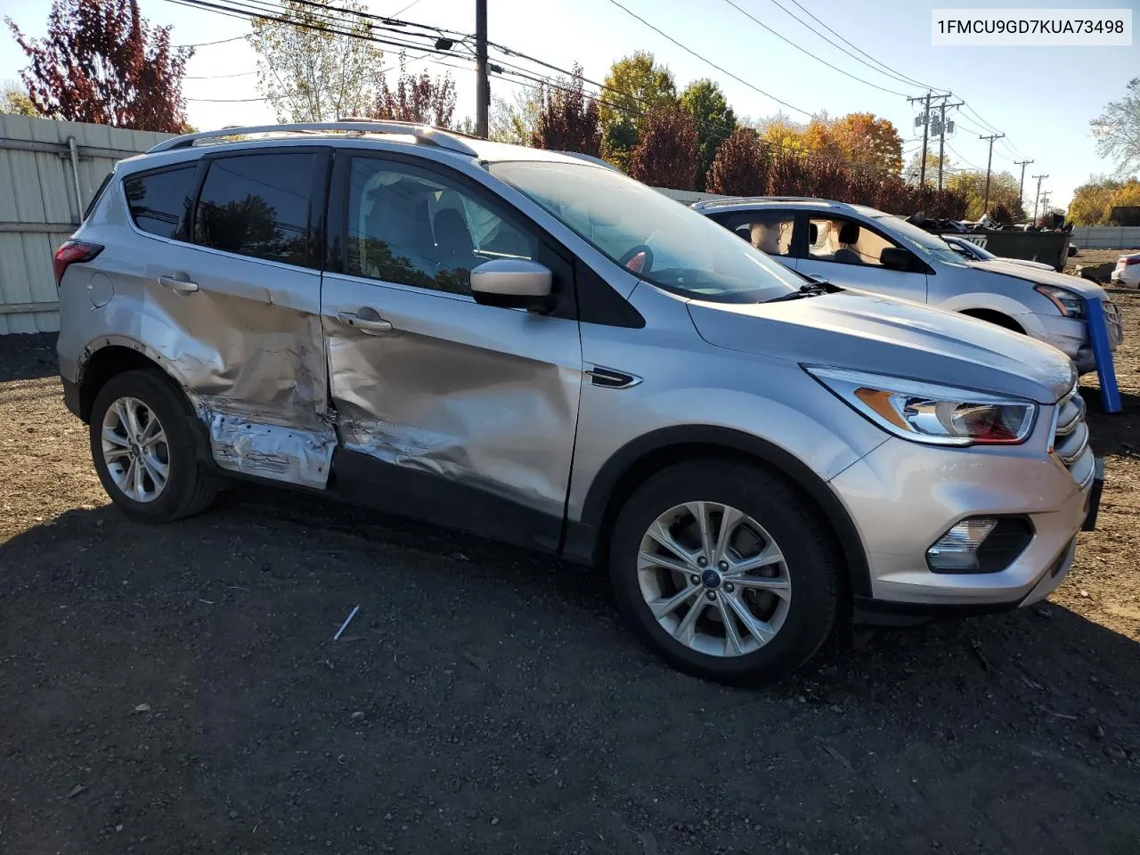 2019 Ford Escape Se VIN: 1FMCU9GD7KUA73498 Lot: 76306704