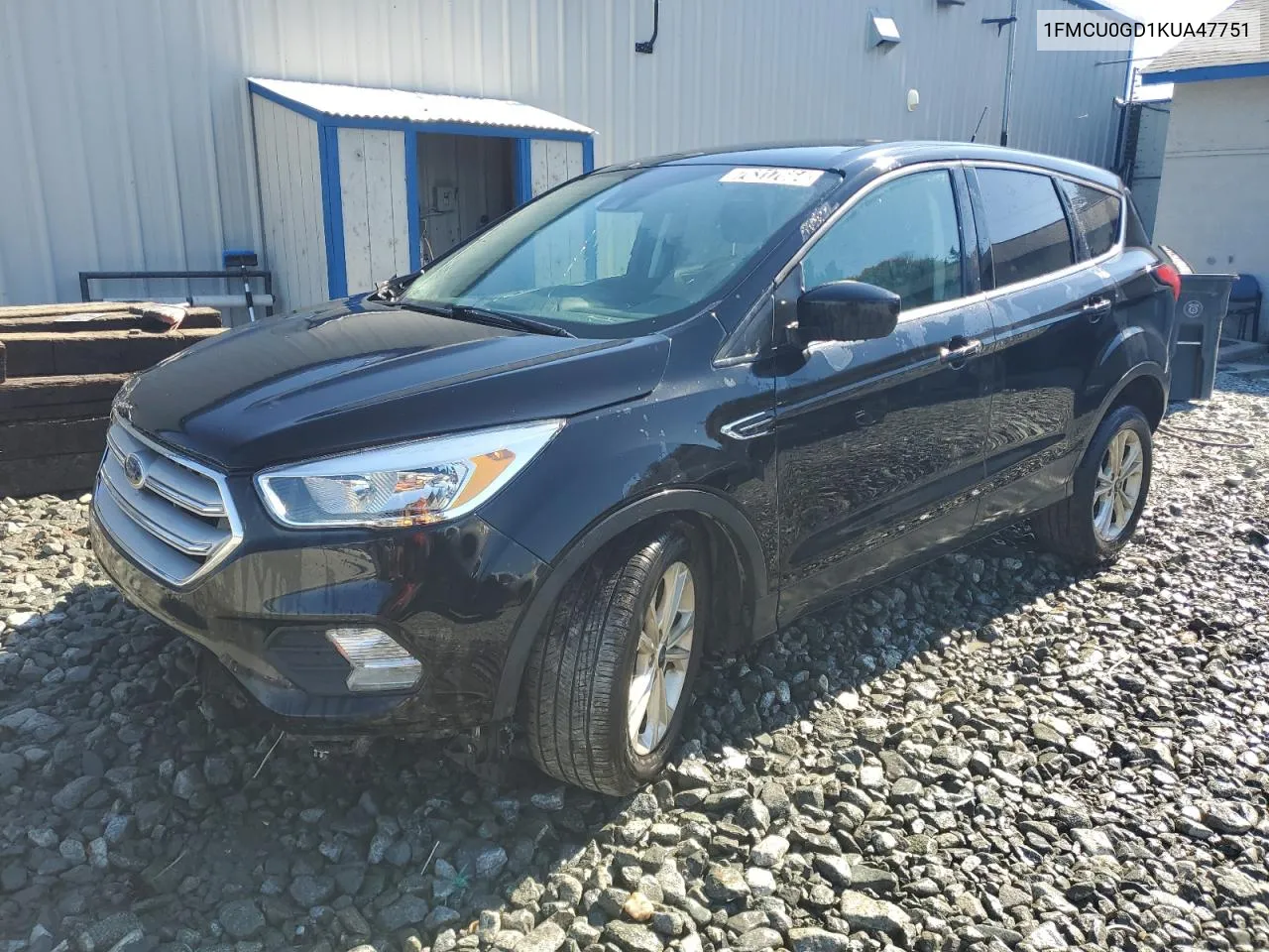 2019 Ford Escape Se VIN: 1FMCU0GD1KUA47751 Lot: 76317664