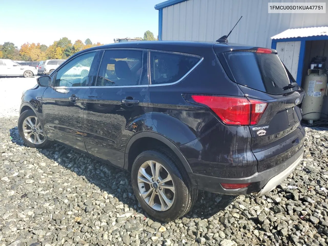 2019 Ford Escape Se VIN: 1FMCU0GD1KUA47751 Lot: 76317664