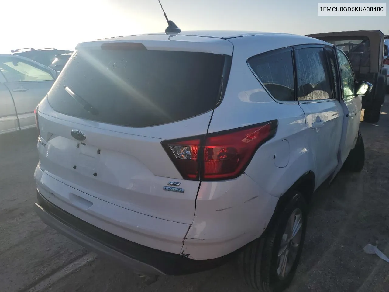 2019 Ford Escape Se VIN: 1FMCU0GD6KUA38480 Lot: 76457324