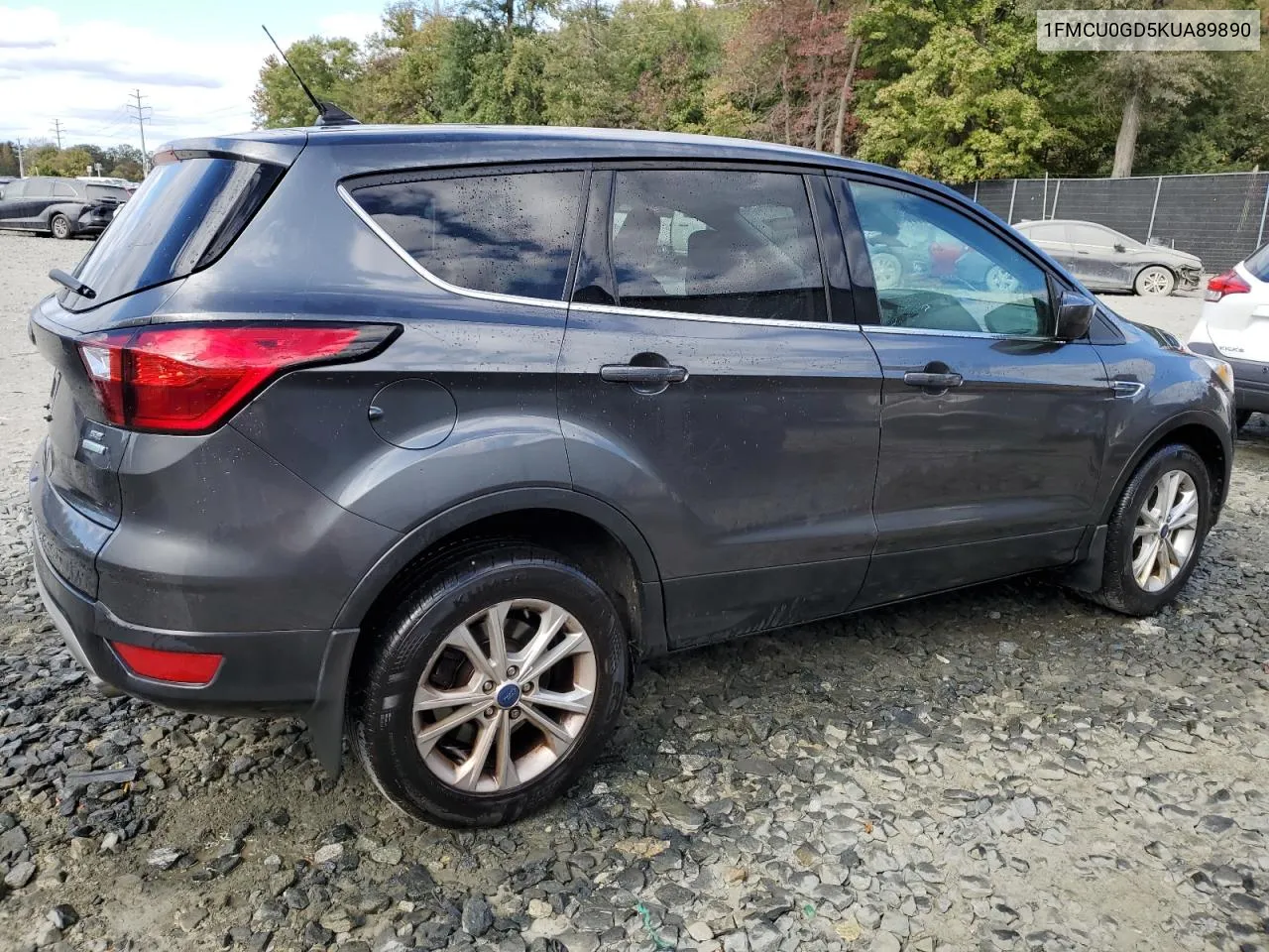 2019 Ford Escape Se VIN: 1FMCU0GD5KUA89890 Lot: 76486424