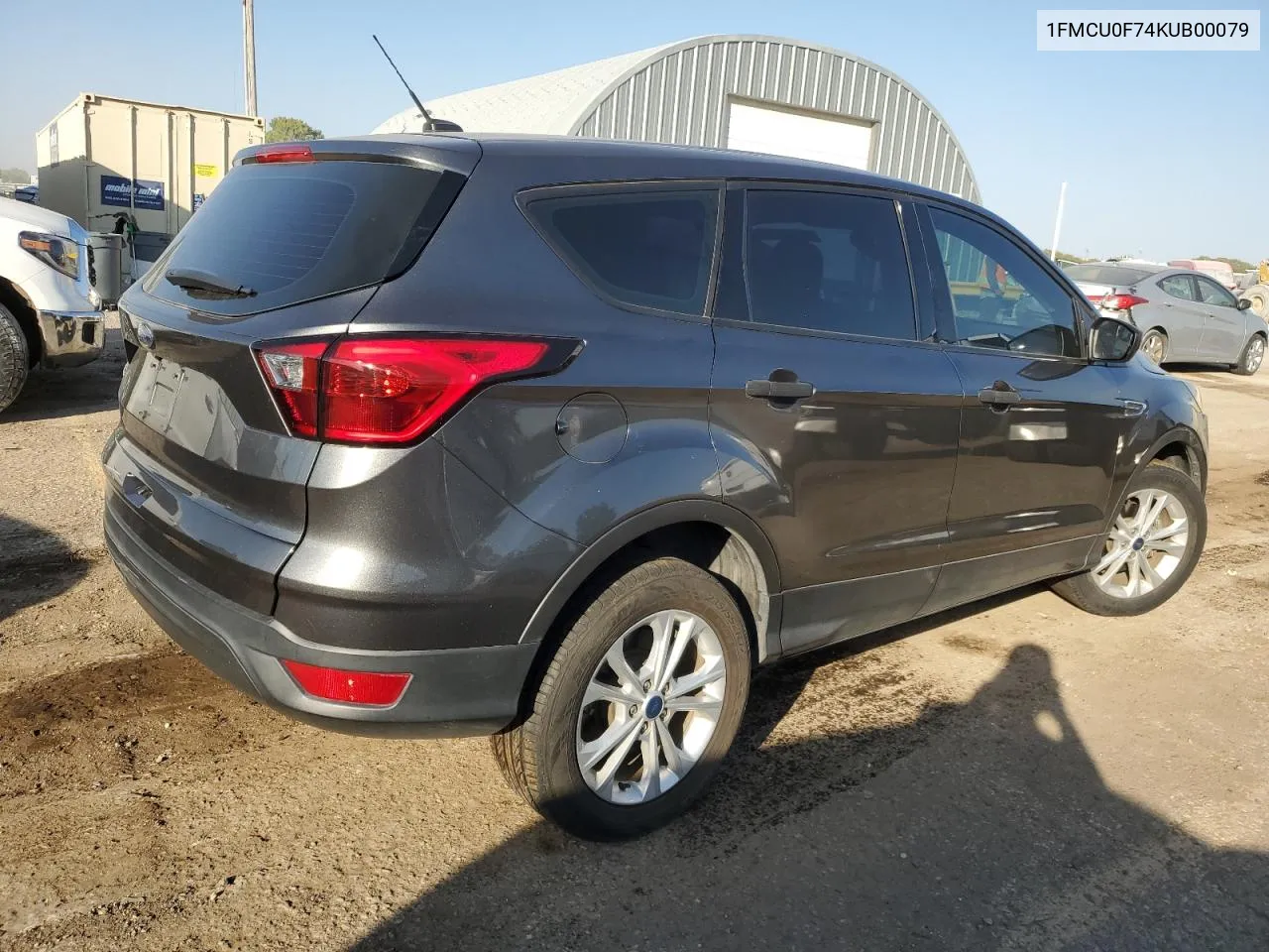 2019 Ford Escape S VIN: 1FMCU0F74KUB00079 Lot: 76619774