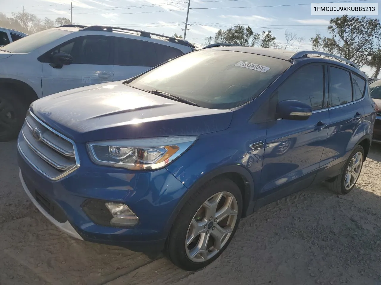 2019 Ford Escape Titanium VIN: 1FMCU0J9XKUB85213 Lot: 76624924