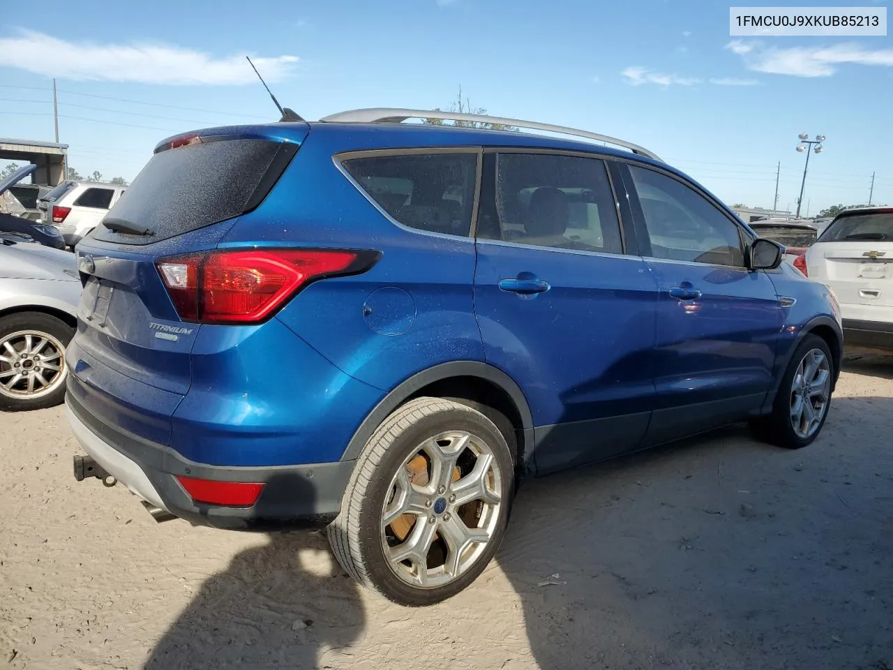 2019 Ford Escape Titanium VIN: 1FMCU0J9XKUB85213 Lot: 76624924