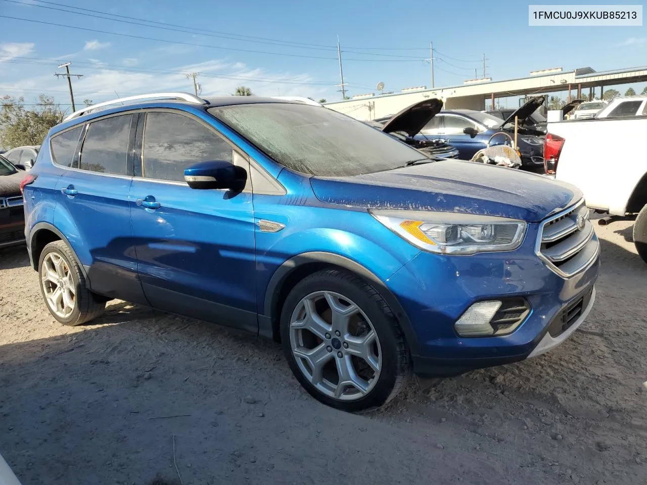 2019 Ford Escape Titanium VIN: 1FMCU0J9XKUB85213 Lot: 76624924