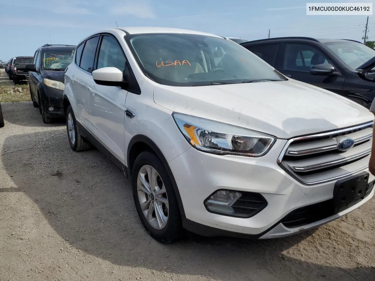 2019 Ford Escape Se VIN: 1FMCU0GD0KUC46192 Lot: 76665244