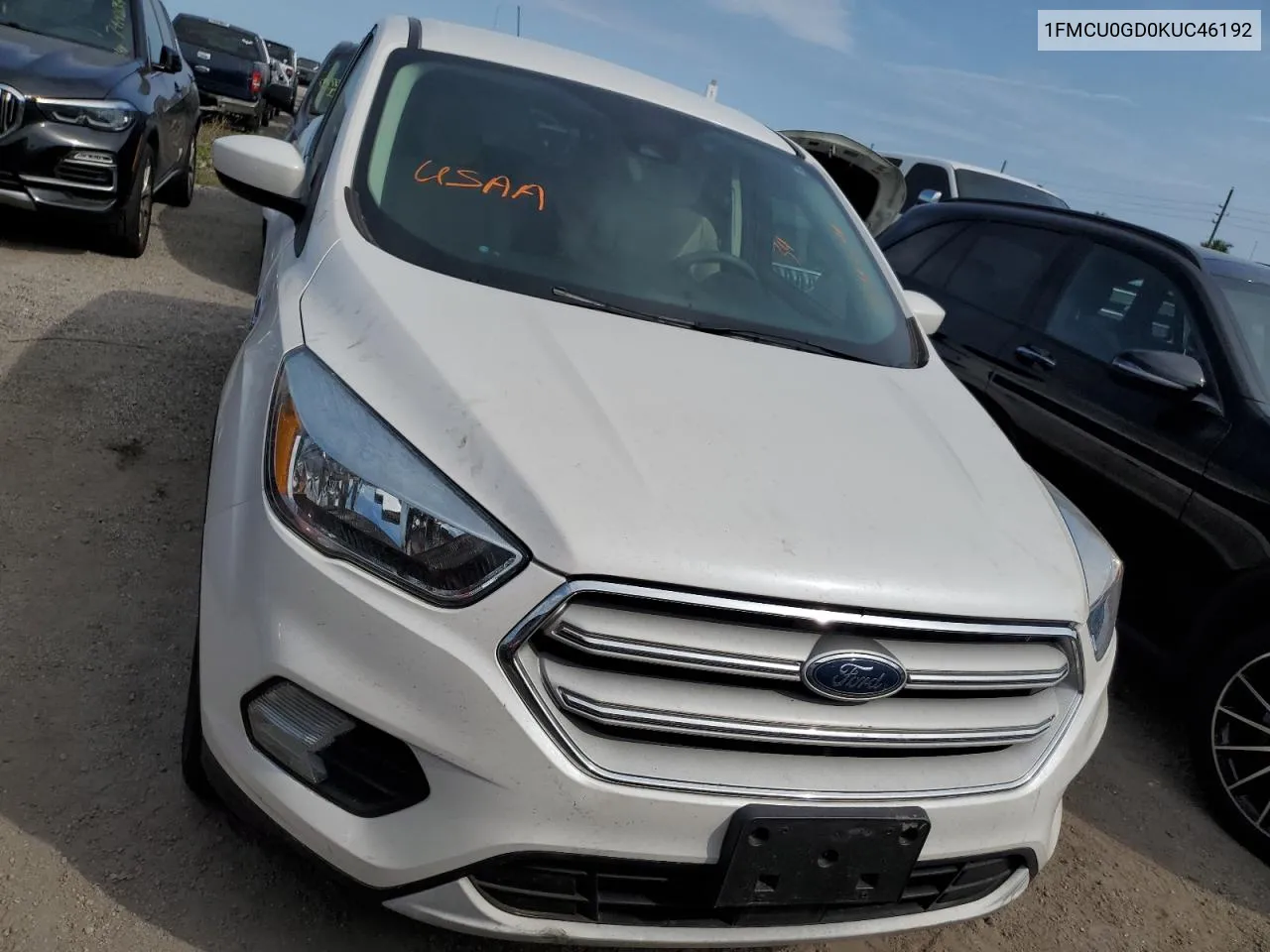 2019 Ford Escape Se VIN: 1FMCU0GD0KUC46192 Lot: 76665244