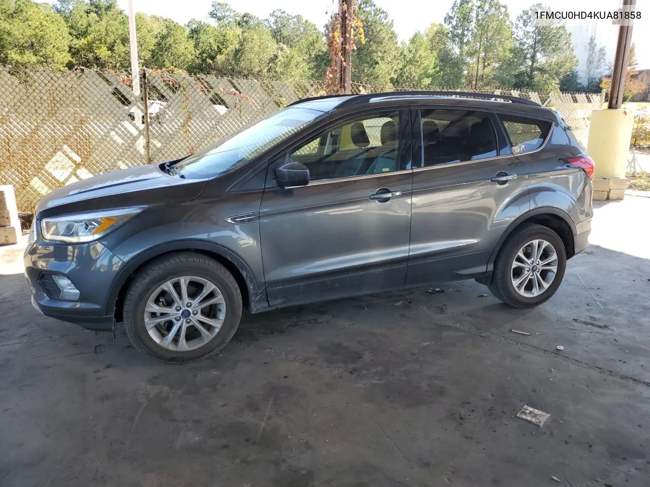 2019 Ford Escape Sel VIN: 1FMCU0HD4KUA81858 Lot: 76694014