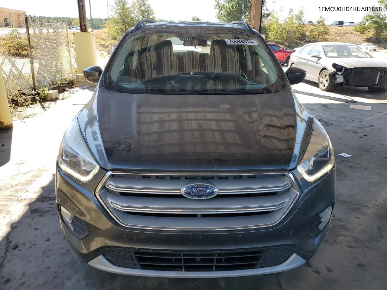 2019 Ford Escape Sel VIN: 1FMCU0HD4KUA81858 Lot: 76694014