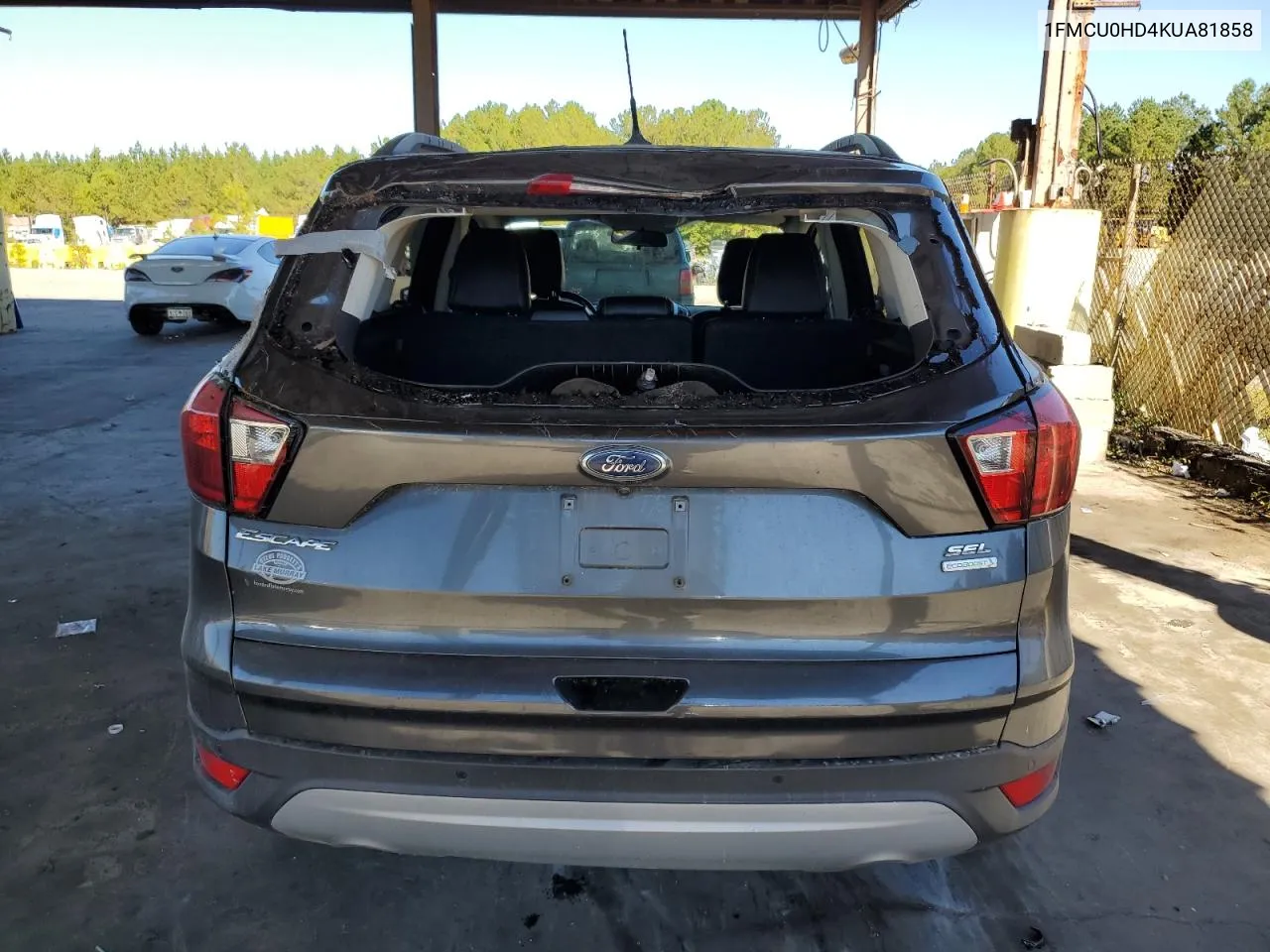 2019 Ford Escape Sel VIN: 1FMCU0HD4KUA81858 Lot: 76694014